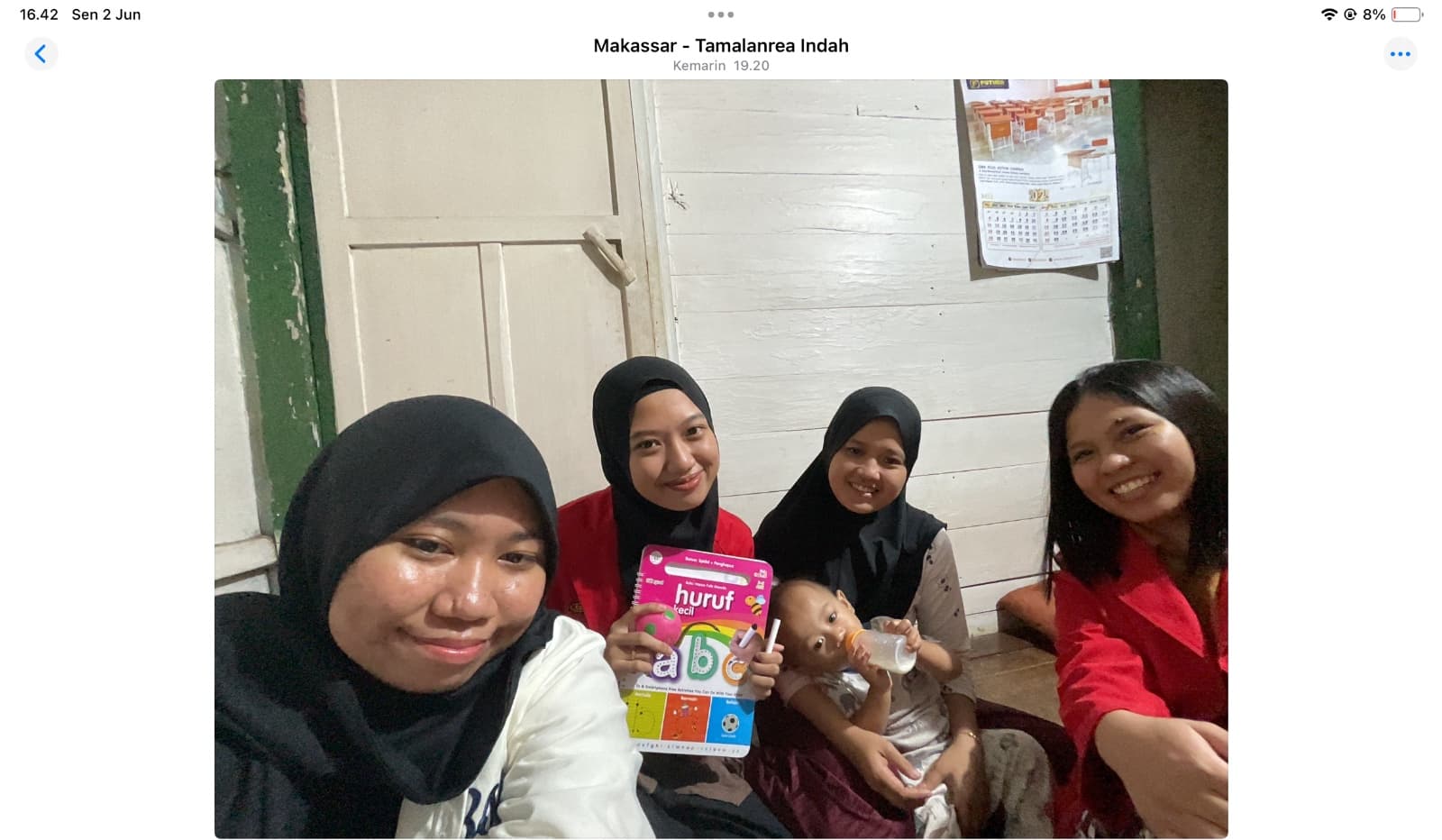 Asesmen Akhir Kesehatan Keluarga dan Perkembangan Zhafran: Kunjungan Akhir kepada Ibu Fitriah